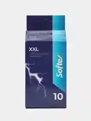 Презервативы увеличенного размера, Softex XXL, с ароматом колы, 40 штук
