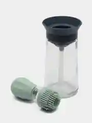 Масленка / Емкость для масла с силиконовой кисточкой и дозатором, 180 мл