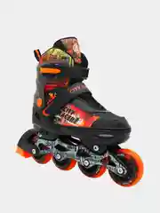 Оранжевый роликовые коньки City Racer раздвижные, 33-40 р-р