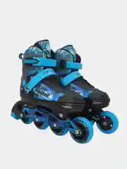 Синий роликовые коньки City Racer раздвижные, 33-40 р-р