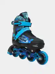 Синий роликовые коньки City Racer раздвижные, 33-40 р-р