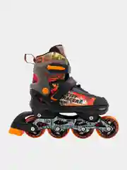 Оранжевый роликовые коньки City Racer раздвижные, 33-40 р-р