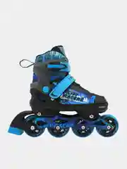Синий роликовые коньки City Racer раздвижные, 33-40 р-р