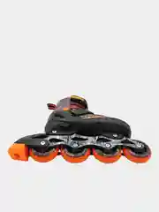 Оранжевый роликовые коньки City Racer раздвижные, 33-40 р-р