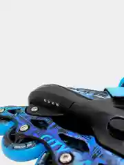 Синий роликовые коньки City Racer раздвижные, 33-40 р-р