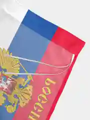 Флаг России с гербом 135х90см