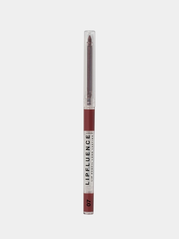 Карандаш для губ Influence Beauty LIPFLUENCE, тон 07, нюд темно-розово-коричневый, 0,28 г