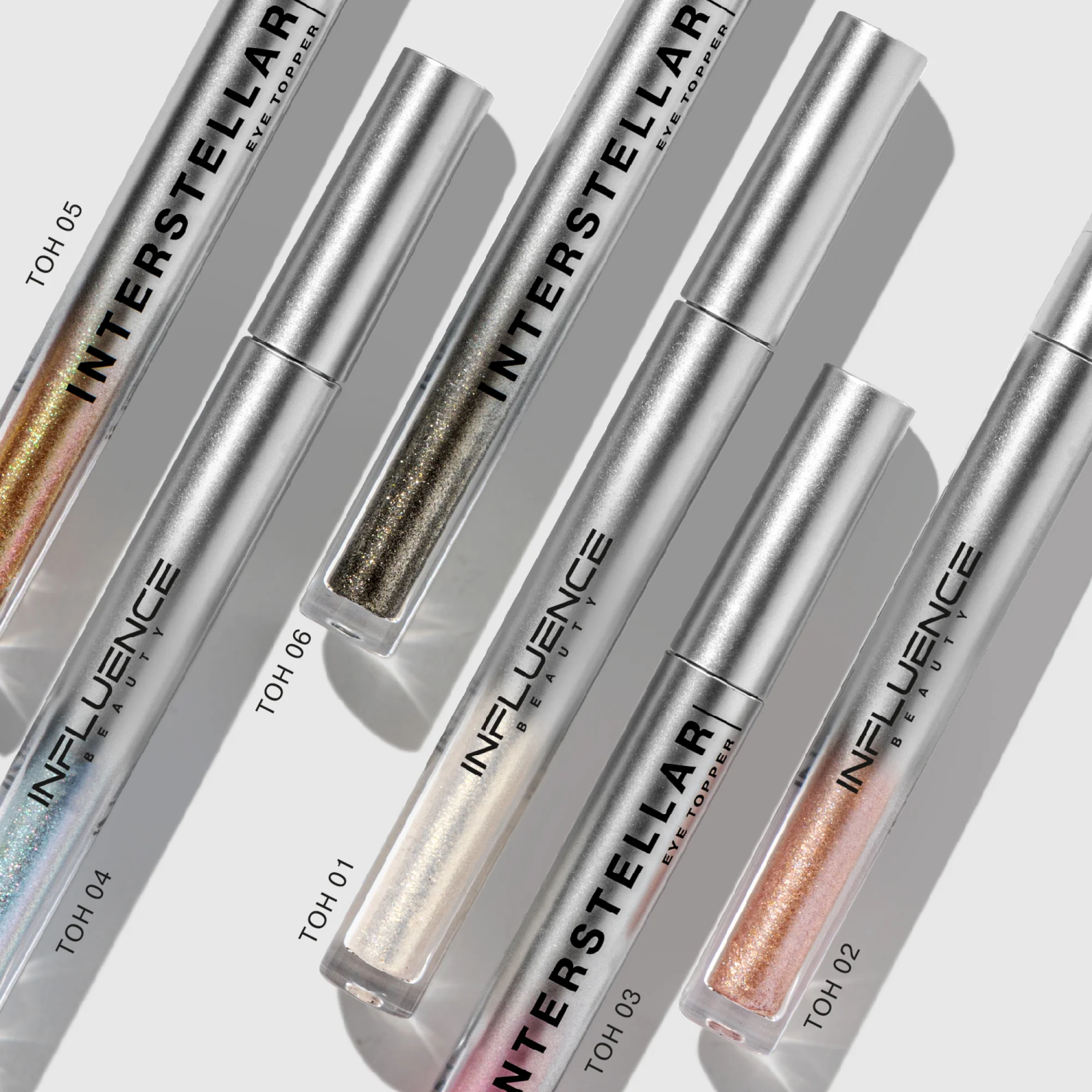 Жидкие тени Influence Beauty INTERSTELLAR, тон 05, золотисто-зеленый, 2,5 мл