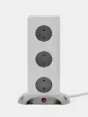 Сетевой фильтр Башня idealim 12 розеток, 2 USB, 1 TypeC, кабель 1,8 метра, серый