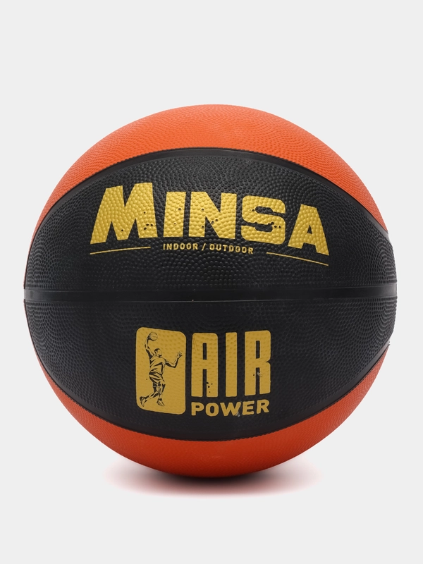 Мяч баскетбольный MINSA AIR POWER, ПВХ, клееный, 8 панелей, р. 7