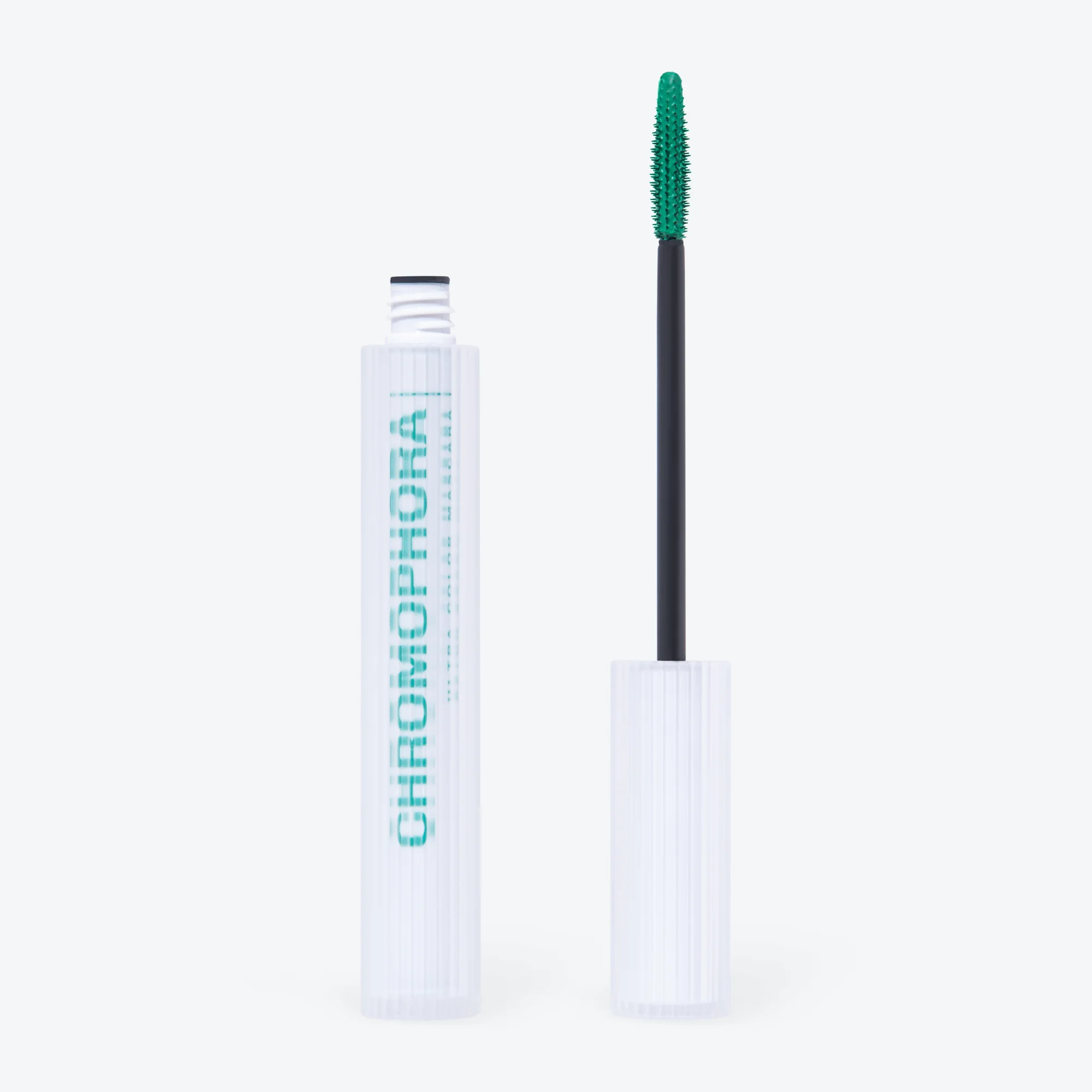 Цветная тушь для ресниц Chromophora Influence Beauty, зеленая, тон 03, 6.5 мл