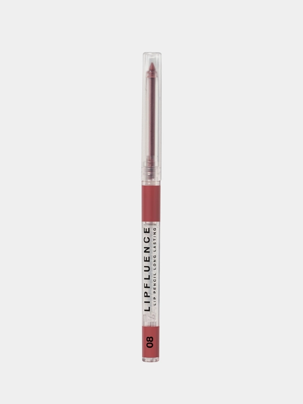 Карандаш для губ Influence Beauty LIPFLUENCE, тон 08, нюд натуральный розовый, 0,28 г