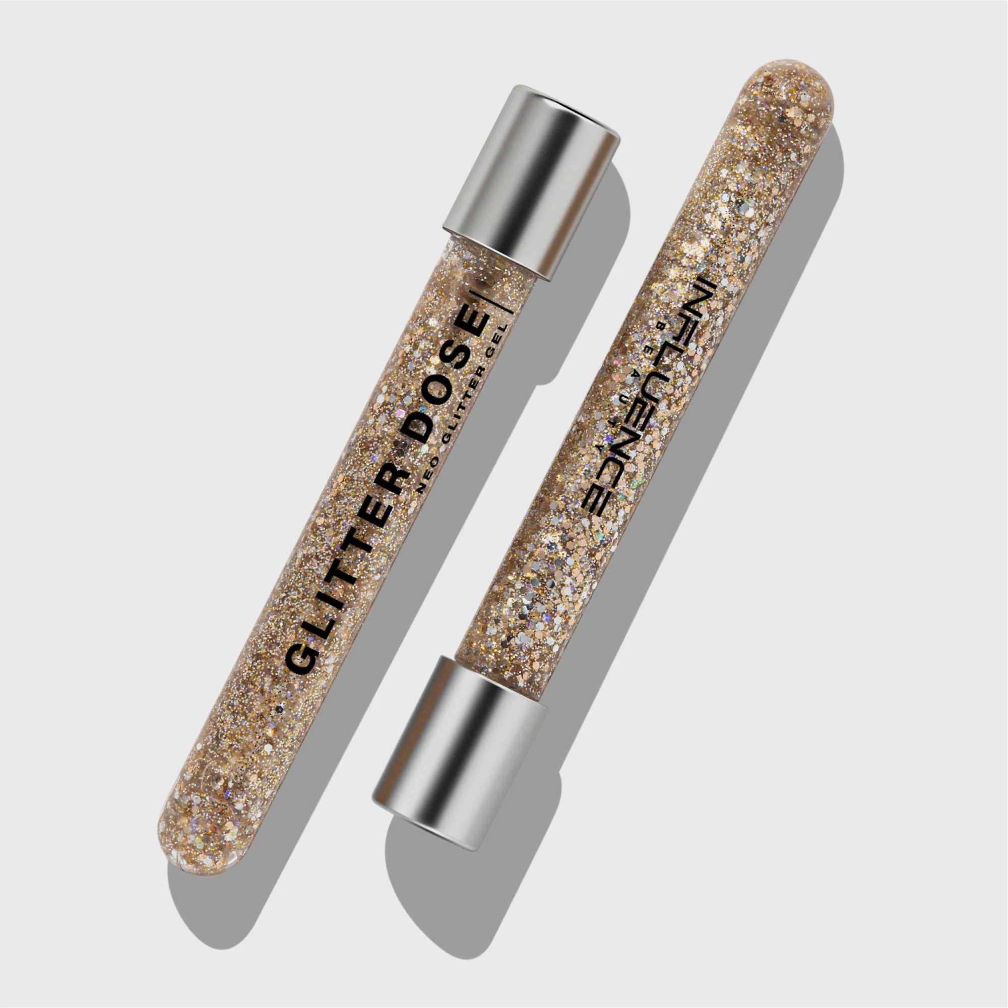 Глиттер жидкий Influence Beauty GLITTER DOSE на гелевой основе, тон 03, 6.5 мл