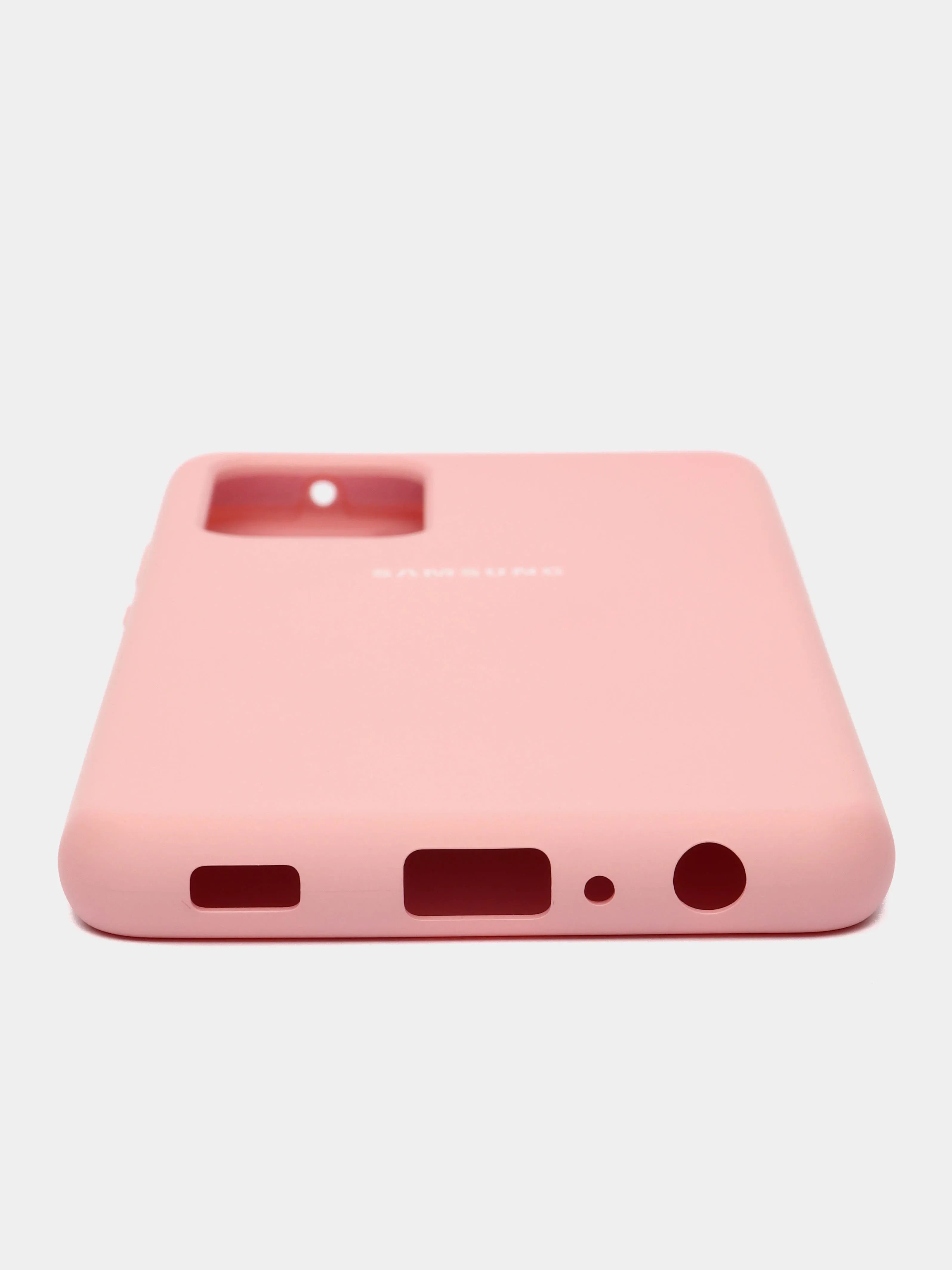 Розовый чехол Soft-touch для Samsung A71