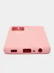 Розовый чехол Soft-touch для Samsung A71