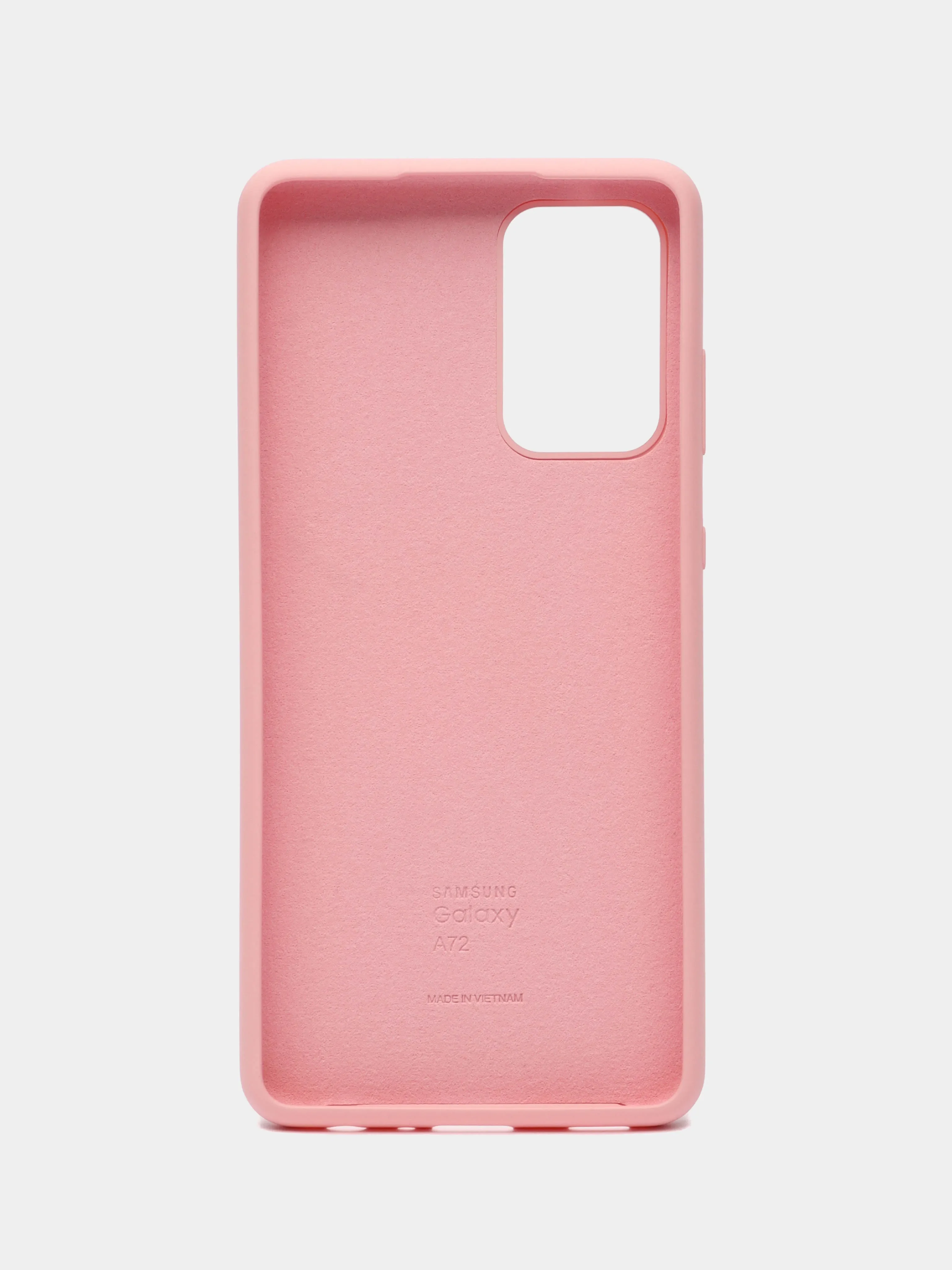 Розовый чехол Soft-touch для Samsung A71