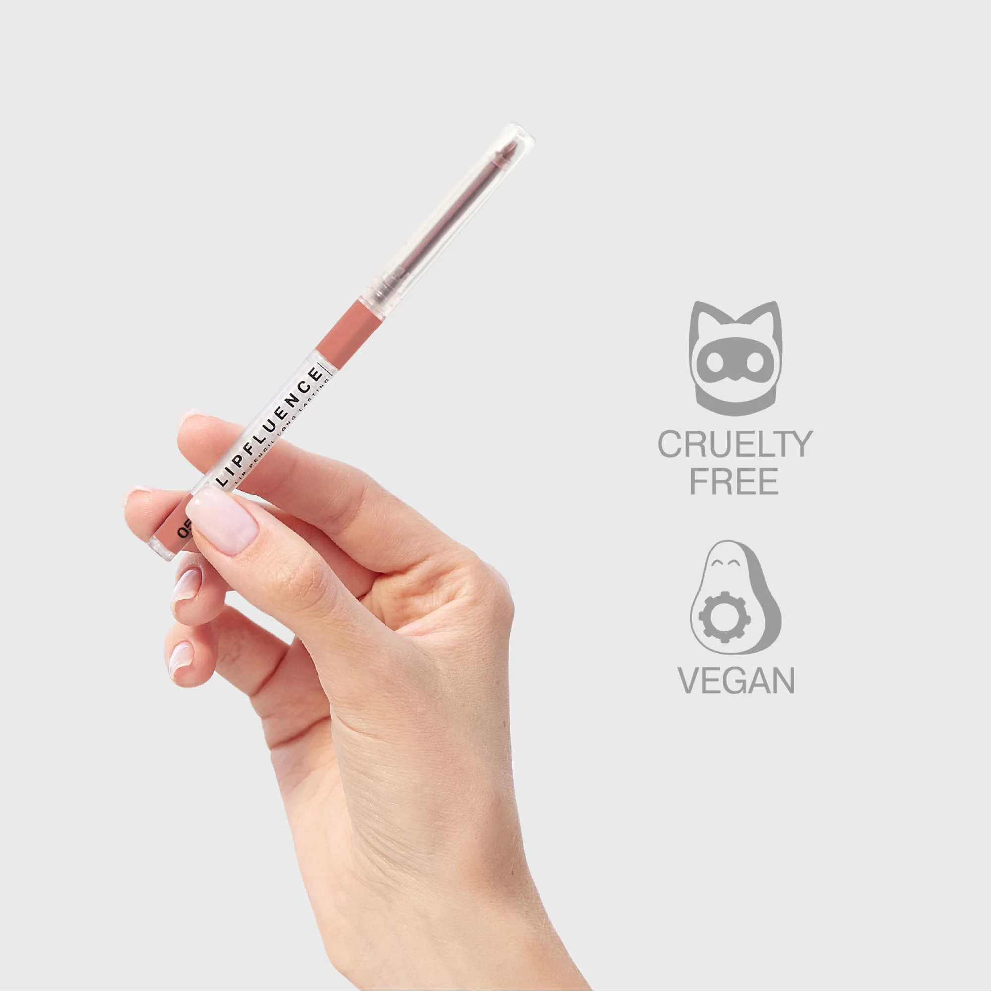 Карандаш для губ Influence Beauty LIPFLUENCE, тон 05, нюд холодный розовый, 0,28 г