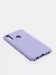 Лавандовый защитный силиконовый чехол Silikone Cover для Samsung A21