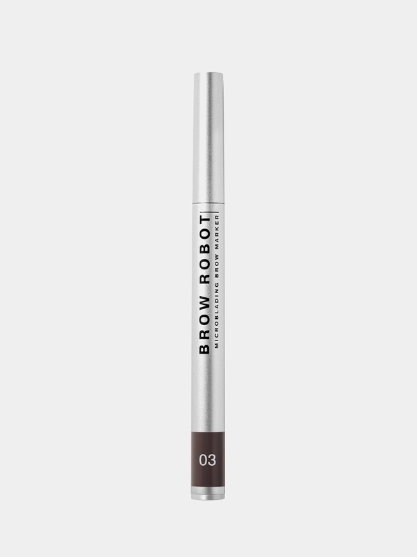 Маркер для бровей Influence Beauty BROW ROBOT, тон 03, темно-русый, 0,7 мл