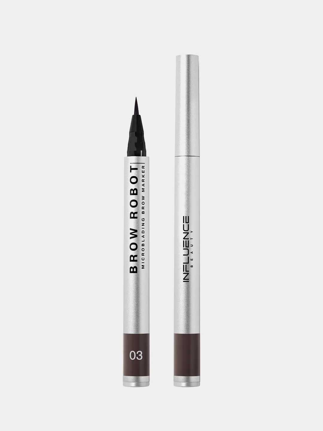 Маркер для бровей Influence Beauty BROW ROBOT, тон 03, темно-русый, 0,7 мл