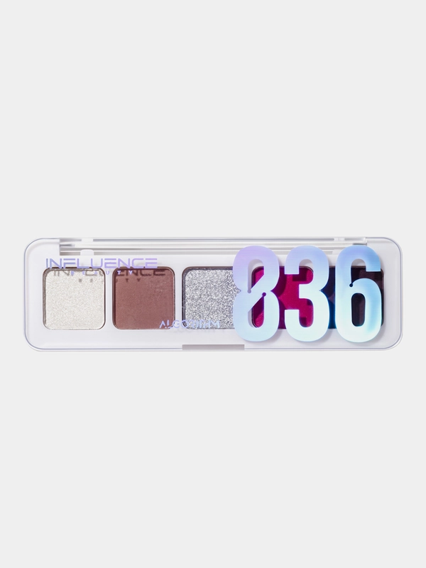 Палетка теней Influence Beauty COLOR ALGORITHM, 5 оттенков, тон 05, 5 г