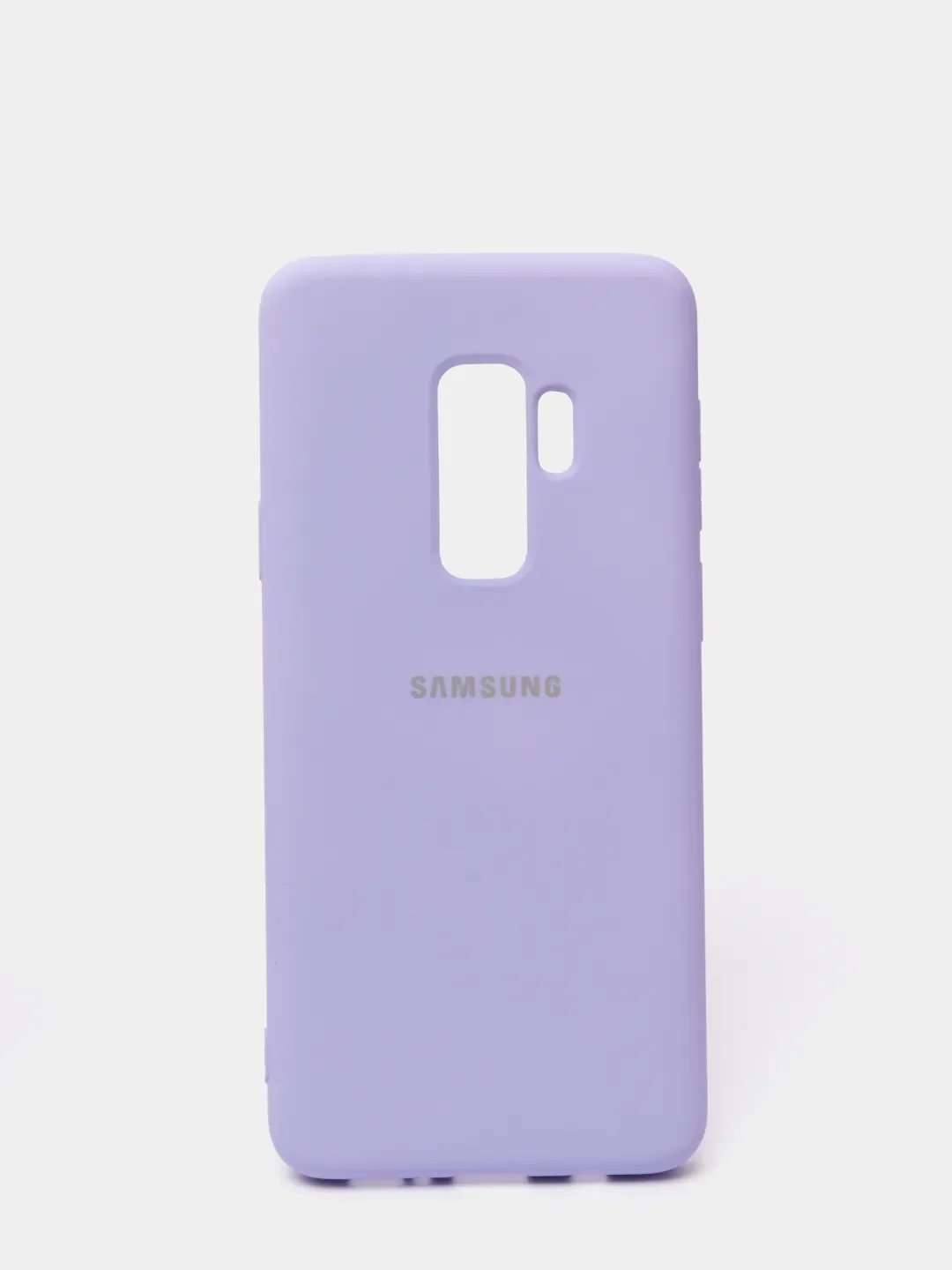 Лавандовый защитный силиконовый чехол Silikone Cover для Samsung S9