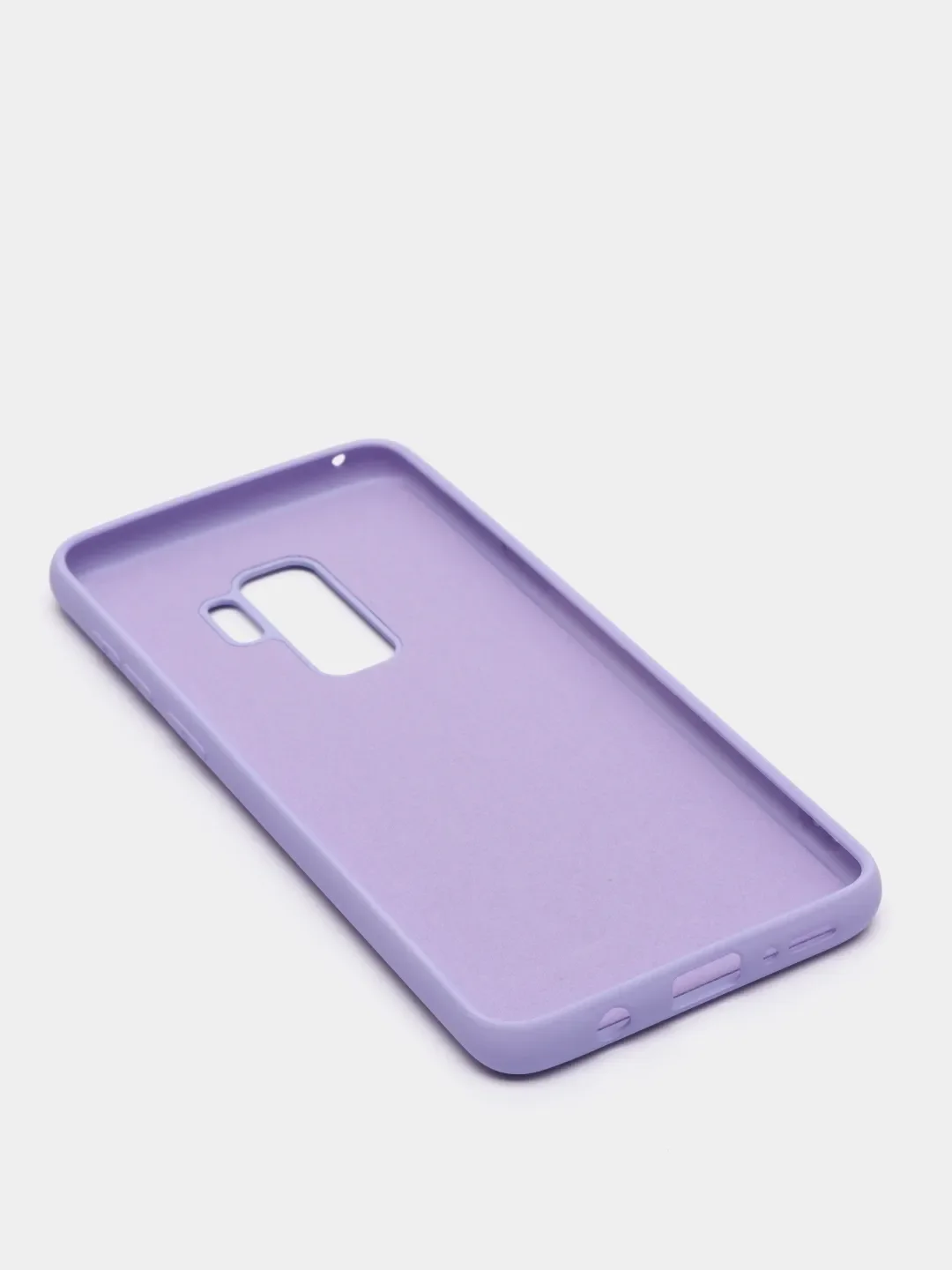 Лавандовый защитный силиконовый чехол Silikone Cover для Samsung S9