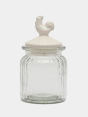 Банка стеклянная для сыпучих продуктов House aesthetics, 300 мл