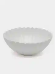 Салатник фарфоровый  Цветок, 0,45 л, d=16 см, цвет белый