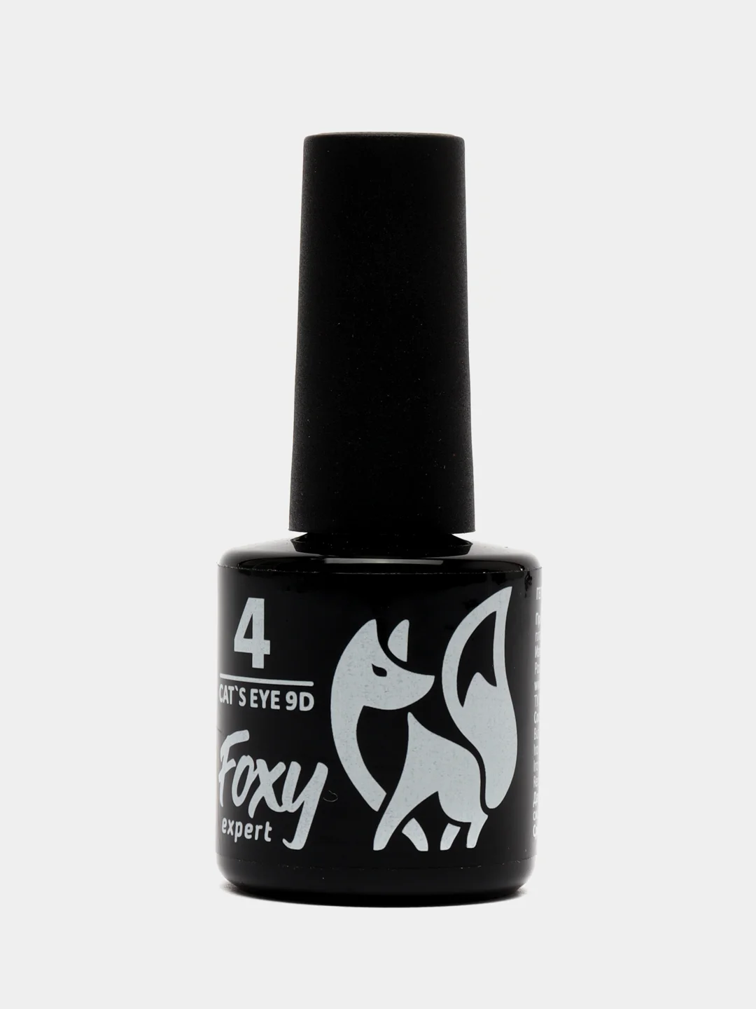 Бирюзовый гель лак  Foxy Expert кошачий глаз 9D (CATS EYE 9D) , 8 ml