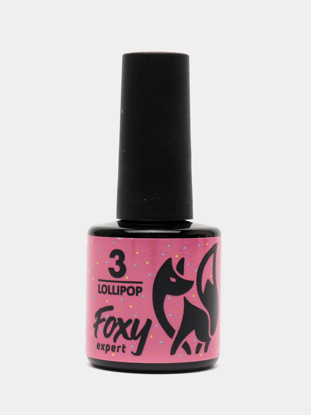 Коралловый гель лак Foxy Expert LOLLIPOP светящийся в темноте 8ml