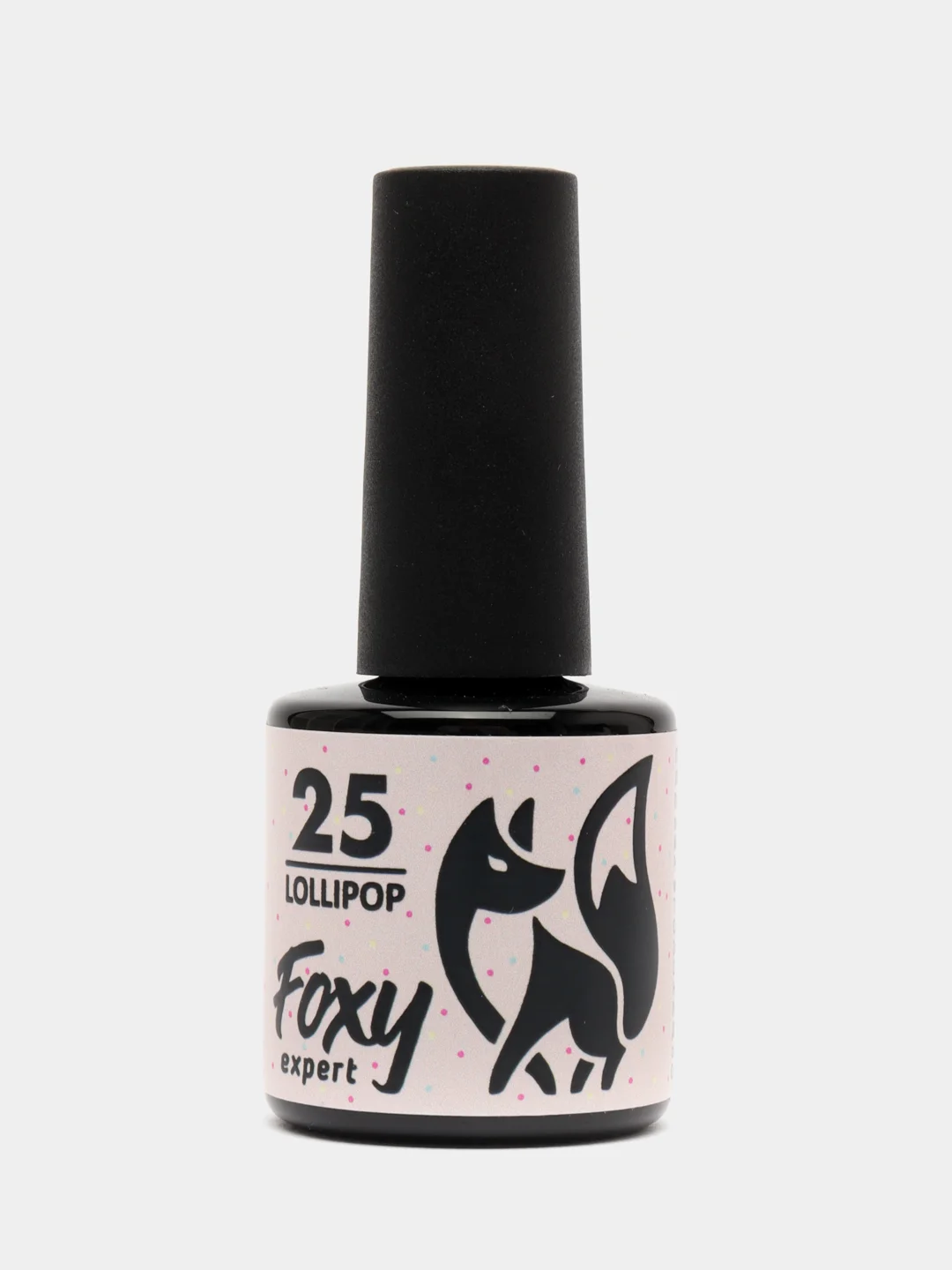 Светло-бежевый гель лак Foxy Expert LOLLIPOP светящийся в темноте 8ml