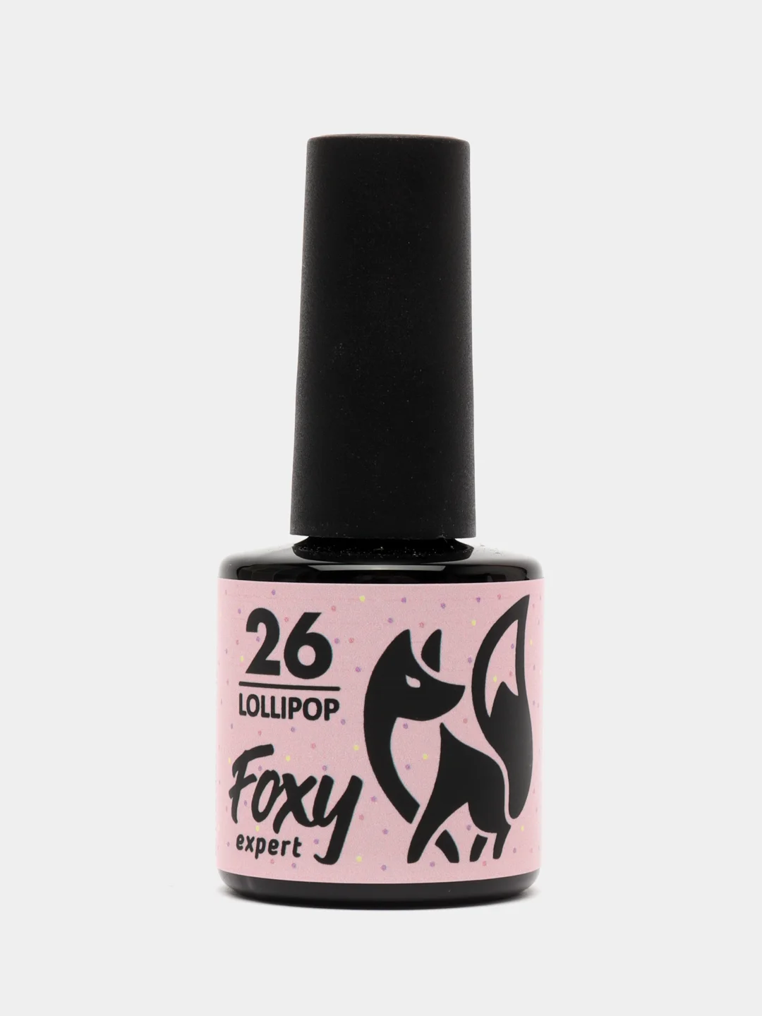 Пудровый гель лак Foxy Expert LOLLIPOP светящийся в темноте 8ml