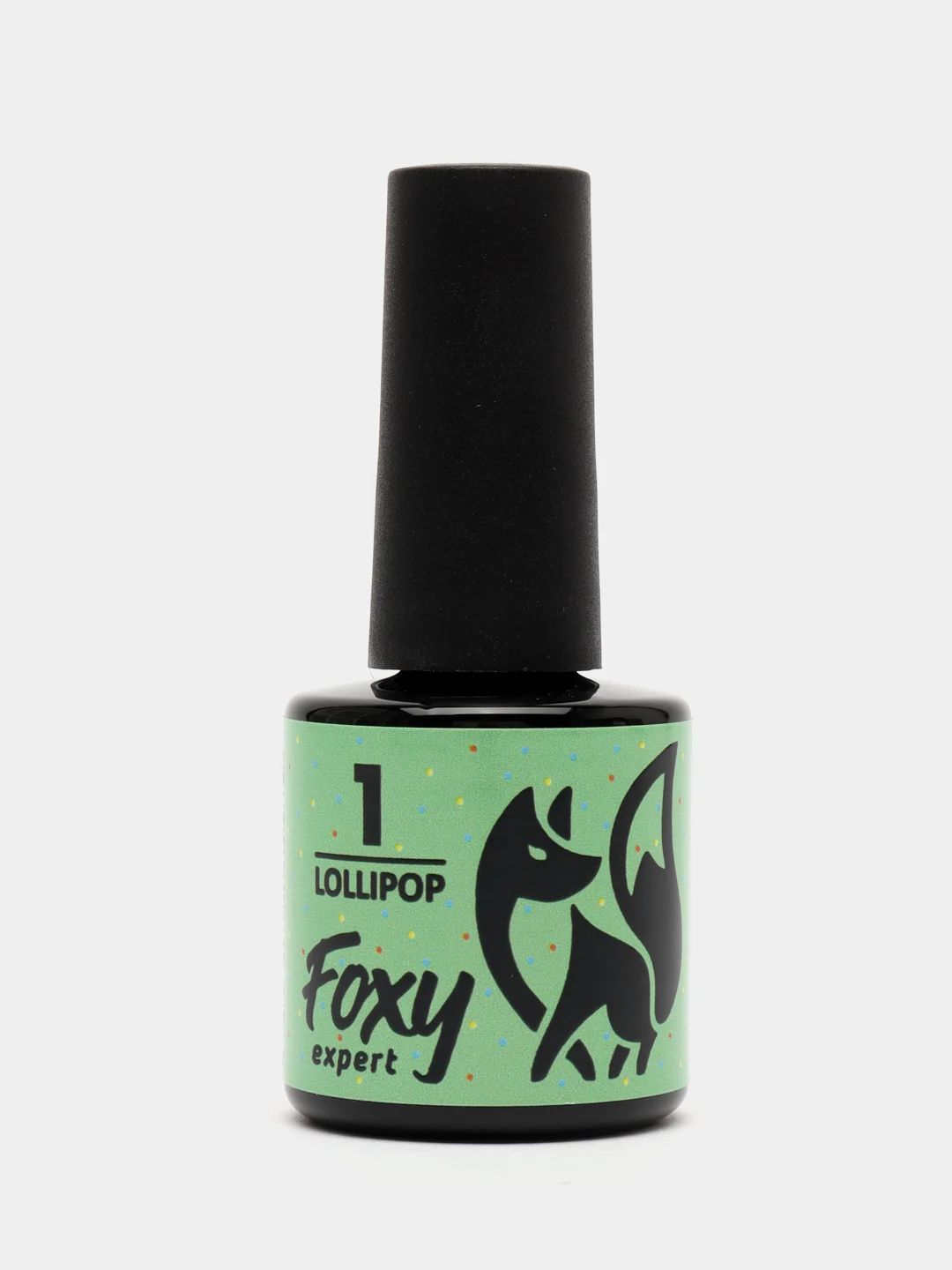 Салатовый гель лак Foxy Expert LOLLIPOP светящийся в темноте 8ml