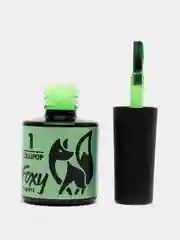 Салатовый гель лак Foxy Expert LOLLIPOP светящийся в темноте 8ml