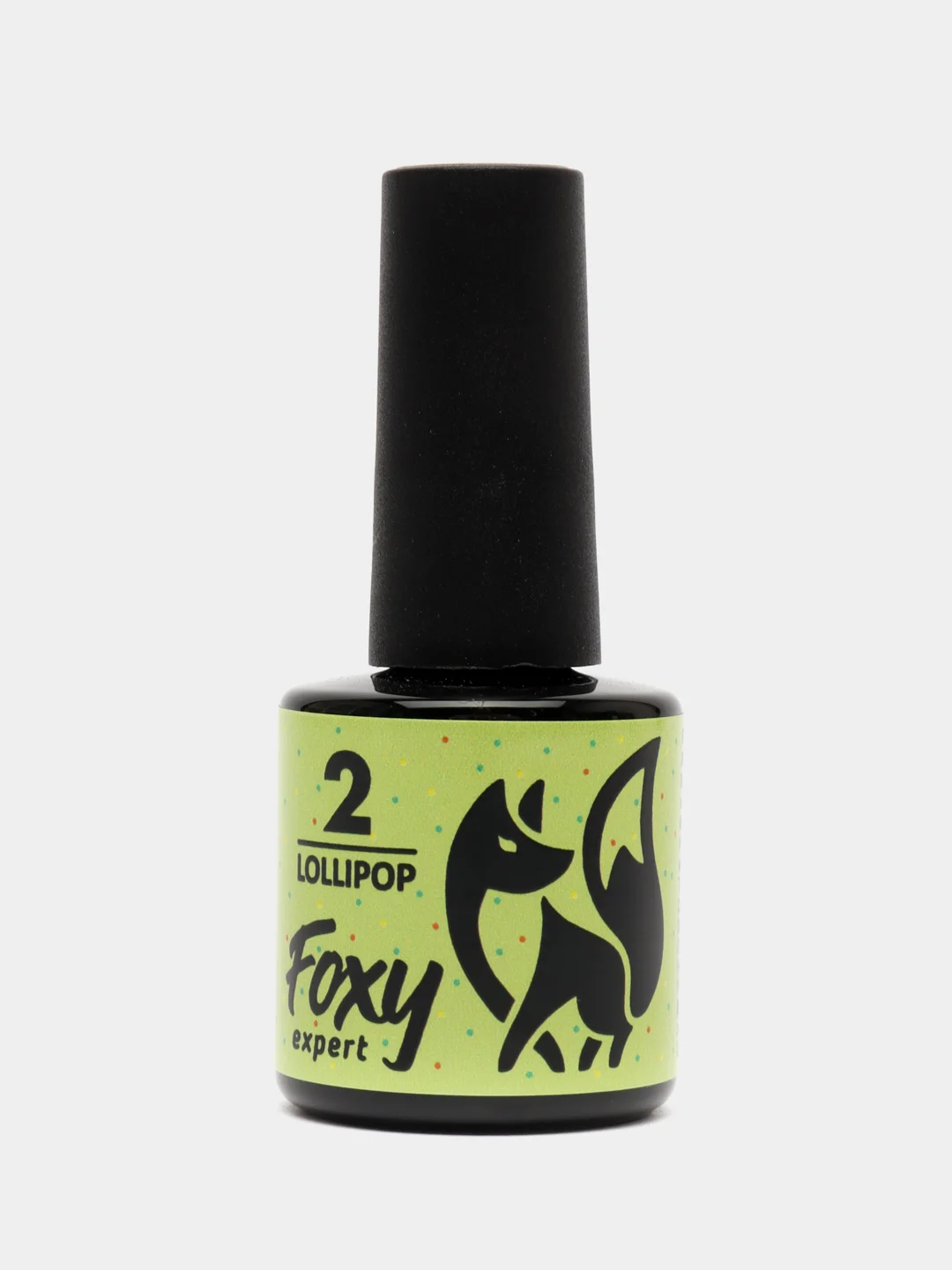 Желтый гель лак Foxy Expert LOLLIPOP светящийся в темноте 8ml