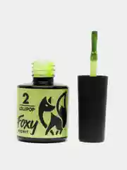 Желтый гель лак Foxy Expert LOLLIPOP светящийся в темноте 8ml