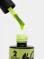 Желтый гель лак Foxy Expert LOLLIPOP светящийся в темноте 8ml