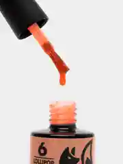 Оранжевый гель лак Foxy Expert LOLLIPOP светящийся в темноте 8ml
