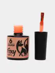 Оранжевый гель лак Foxy Expert LOLLIPOP светящийся в темноте 8ml