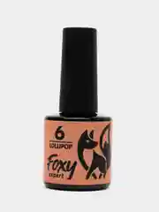 Оранжевый гель лак Foxy Expert LOLLIPOP светящийся в темноте 8ml