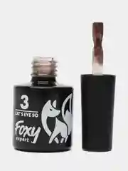 Синий гель лак  Foxy Expert кошачий глаз 9D (CATS EYE 9D) , 8 ml