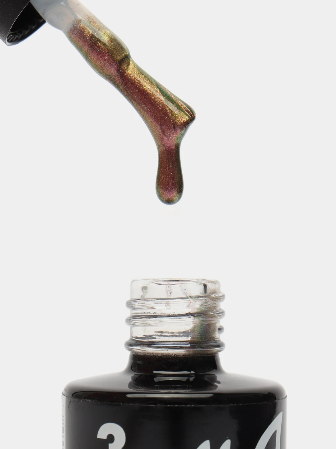 Синий гель лак  Foxy Expert кошачий глаз 9D (CATS EYE 9D) , 8 ml