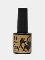 Бирюзовый гель-лак Foxy Expert Gel polish POTAL с поталью, 8 ml