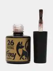 Светло-бежевый гель-лак Foxy Expert Gel polish POTAL с поталью, 8 ml