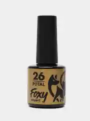 Светло-бежевый гель-лак Foxy Expert Gel polish POTAL с поталью, 8 ml