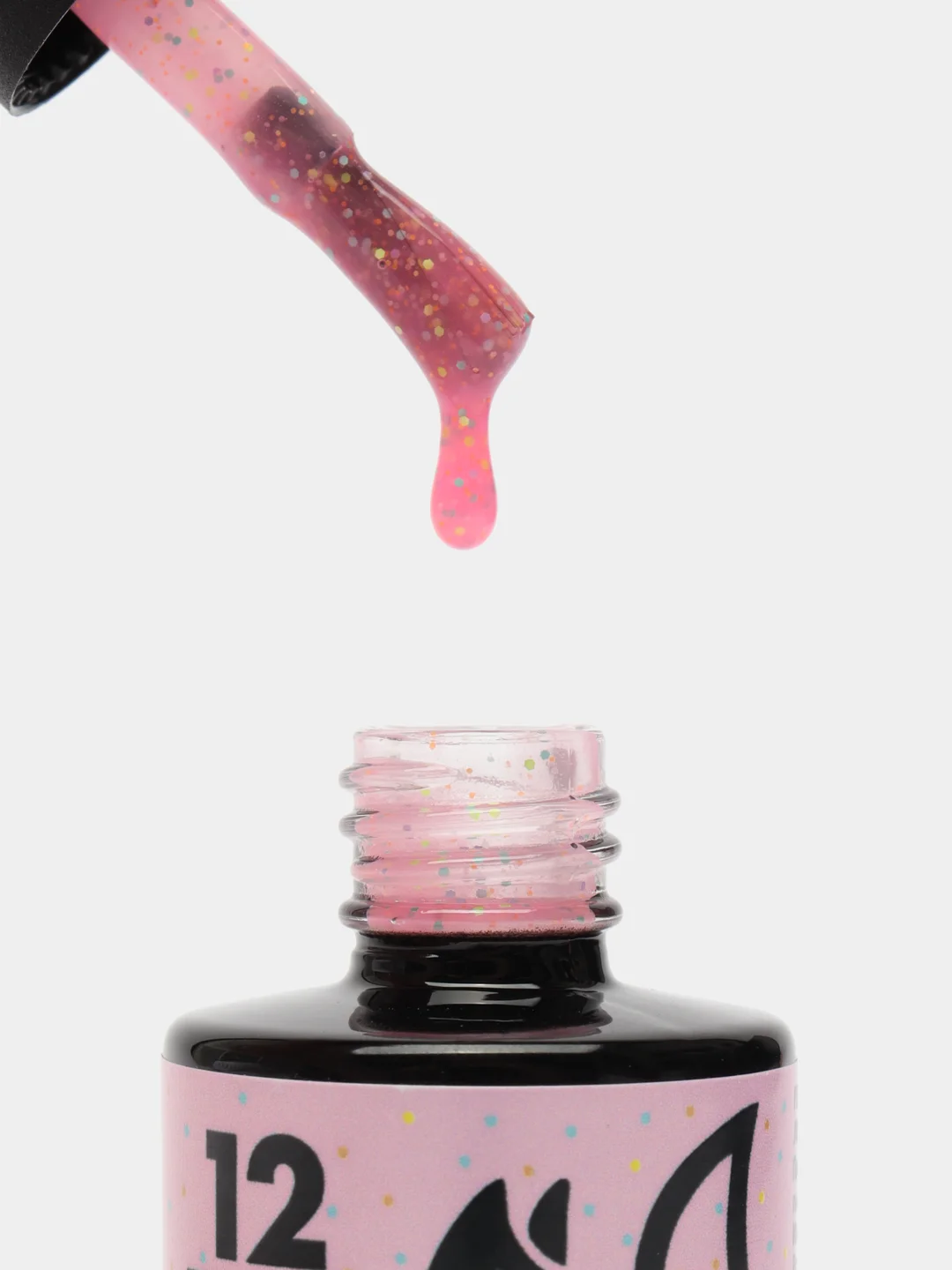 Конфетный гель лак Foxy Expert LOLLIPOP светящийся в темноте 8ml