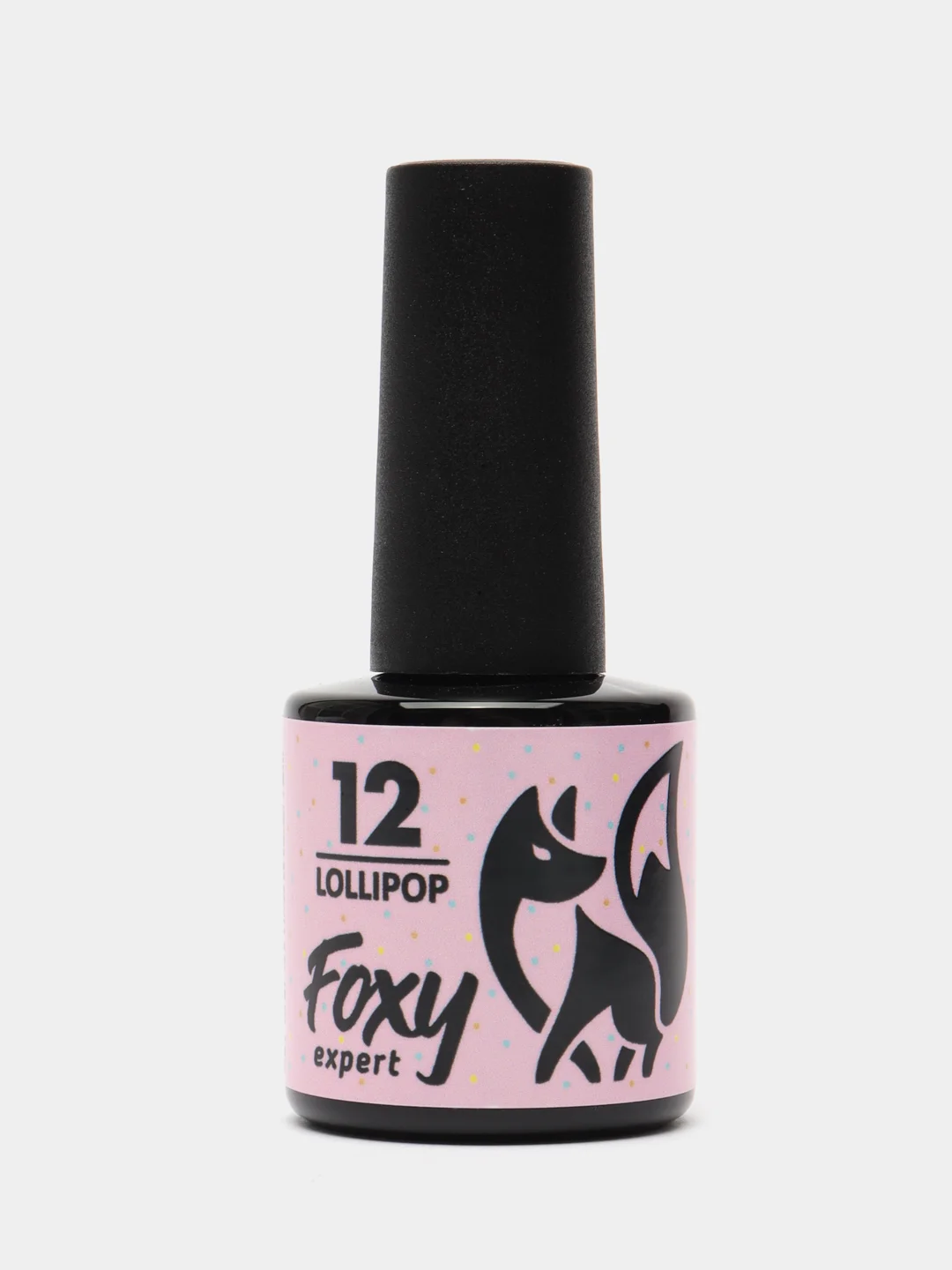 Конфетный гель лак Foxy Expert LOLLIPOP светящийся в темноте 8ml