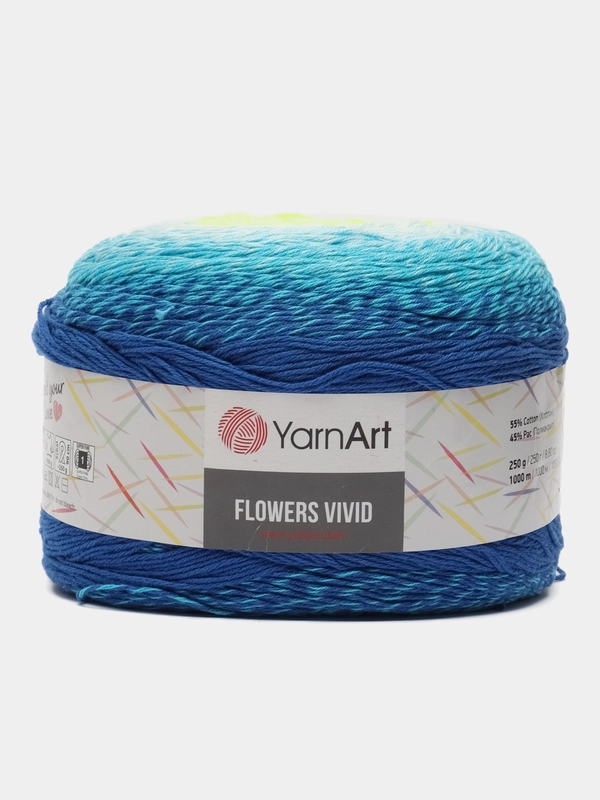 Пряжа YarnArt Flowers Vivid 510