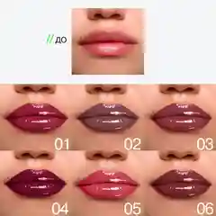 Помада глянцевая Influence Beauty IRIDIUM, стойкая, тон 01, кораллово-розовый, 3 мл